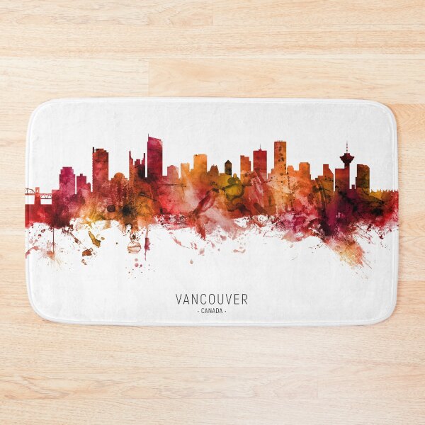 Artikelvorschau, Vancouver Canada Skyline entworfen und verkauft von ArtPrints.