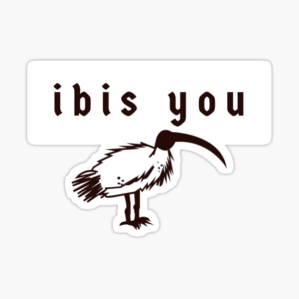 Item preview, Ibis you - I miss you. designed and sold by OptimysticGifts.