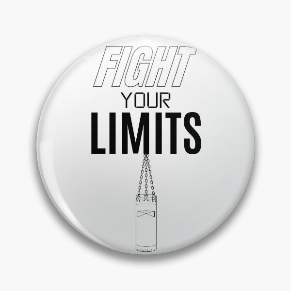 Item preview, Fight Your Limits - boxing bag designed and sold by RIVEofficial.