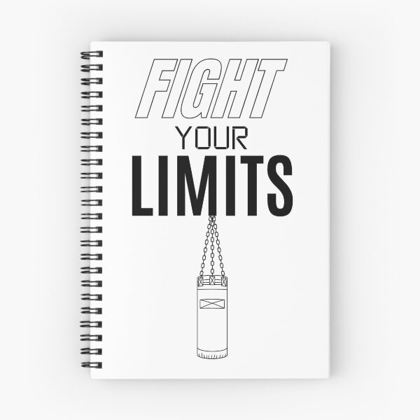 Item preview, Fight Your Limits - boxing bag designed and sold by RIVEofficial.