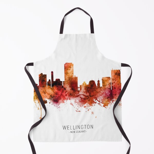 Item preview, Wellington New Zealand Skyline designed and sold by ArtPrints.