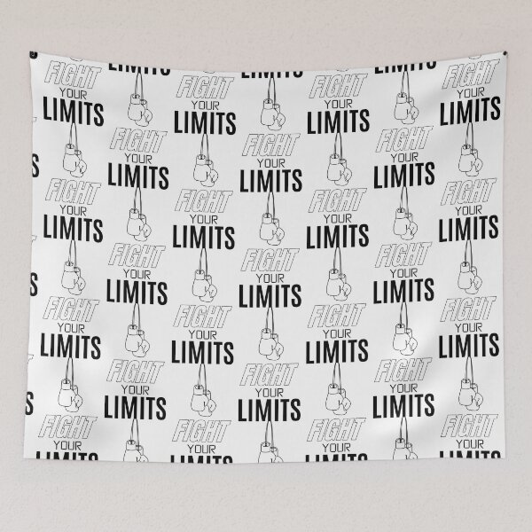 Item preview, Fight Your Limits - boxing gloves designed and sold by RIVEofficial.