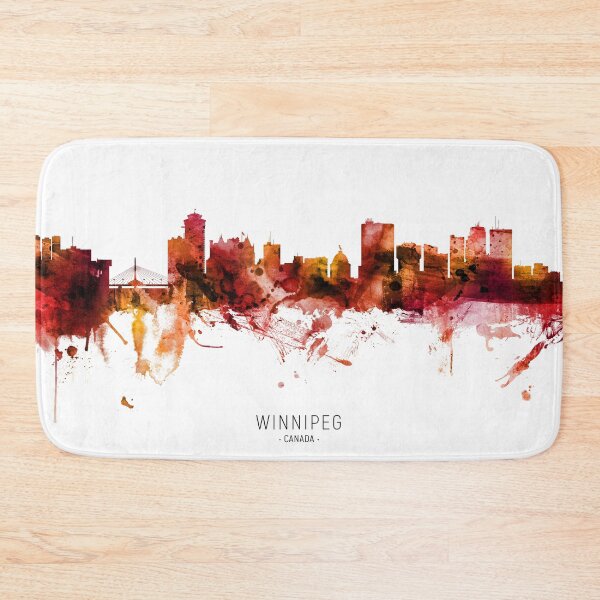 Item preview, Winnipeg Canada Skyline designed and sold by ArtPrints.