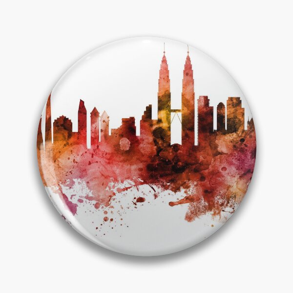 Item preview, Kuala Lumpur Malaysia Skyline designed and sold by ArtPrints.