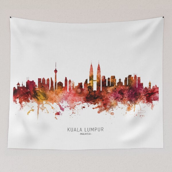 Item preview, Kuala Lumpur Malaysia Skyline designed and sold by ArtPrints.