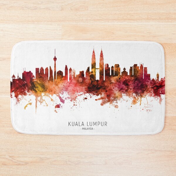Item preview, Kuala Lumpur Malaysia Skyline designed and sold by ArtPrints.