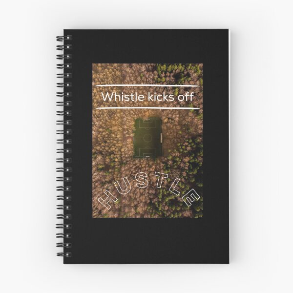 Item preview, Whistle  kicks off  hustle,football  field  in the woods  designed and sold by Moussa  Sussi.