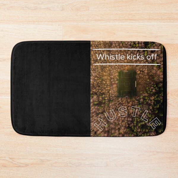 Item preview, Whistle  kicks off  hustle,football  field  in the woods  designed and sold by Moussa  Sussi.