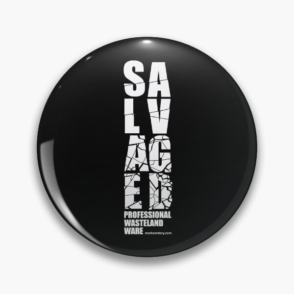 Item preview, Vertical SALVAGED Ware logo designed and sold by SalvagedWare.
