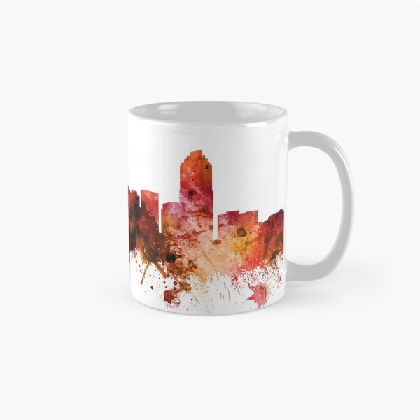 Item preview, Raleigh North Carolina Skyline designed and sold by ArtPrints.