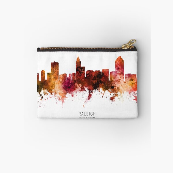 Item preview, Raleigh North Carolina Skyline designed and sold by ArtPrints.