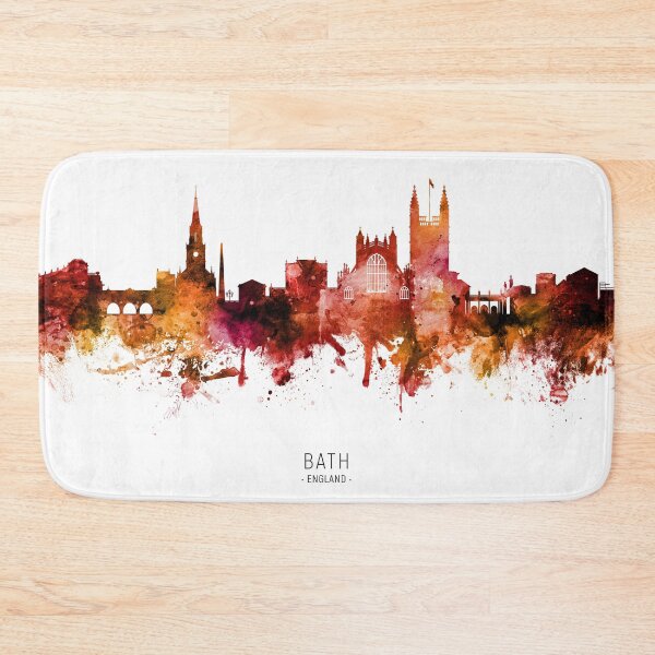 Artikelvorschau, Bath England Skyline Cityscape entworfen und verkauft von ArtPrints.