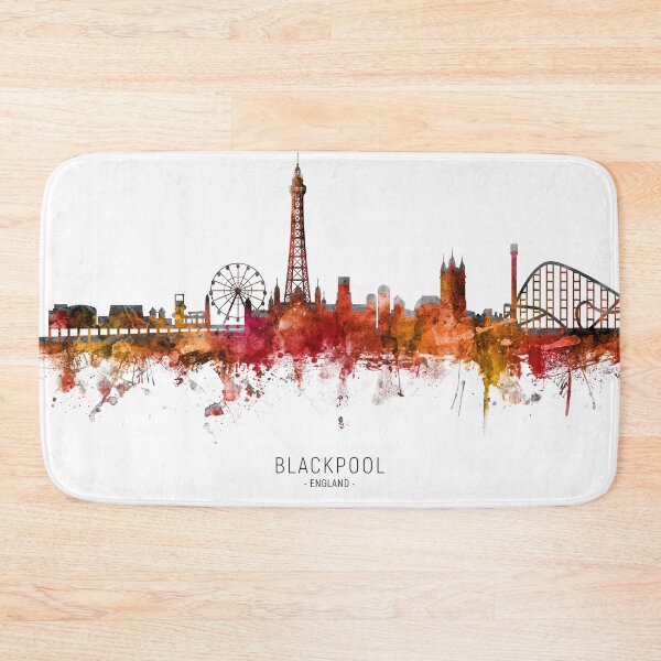 Item preview, Blackpool England Skyline designed and sold by ArtPrints.