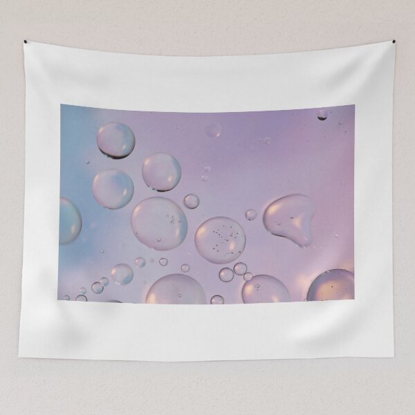 Item preview, Defocused pastel colored abstract background picture made with oil, water and soap designed and sold by anytka.