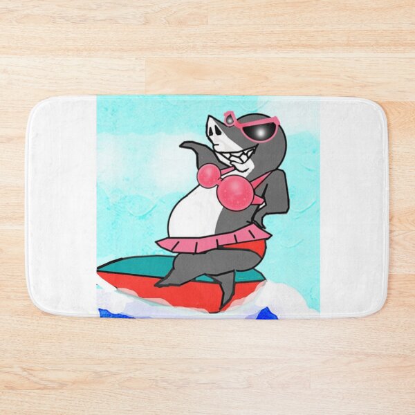 Item preview, Animal - Shark - surfing time  designed and sold by Shirley cute art .