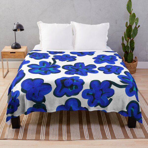 Item preview, Blue Flowers designed and sold by foft.