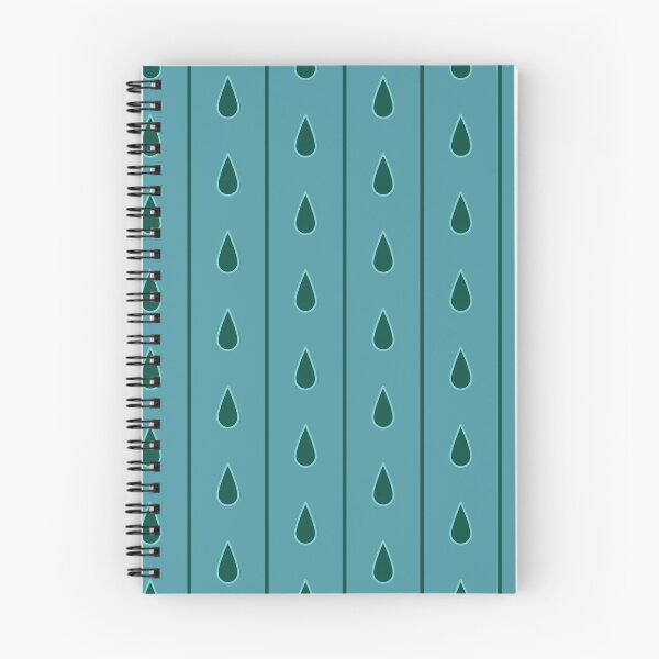 Item preview, Droplet Blue Aqua Linear Pattern designed and sold by zcabask.