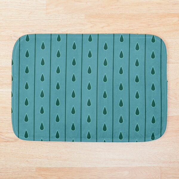 Item preview, Droplet Blue Aqua Linear Pattern designed and sold by zcabask.