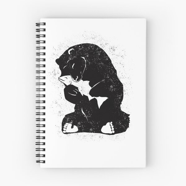 Item preview, Cute bear and fish designed and sold by Printup.
