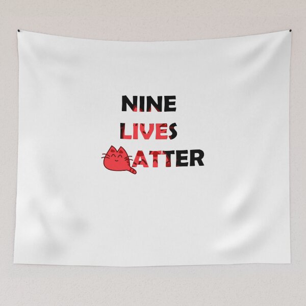 Item preview, Nine lives matter designed and sold by anzus13carlett.