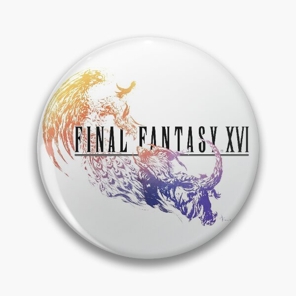 Item preview, Final Fantasy 16 - Final Fantasy XVI White Logo designed and sold by AngeliaLucis.