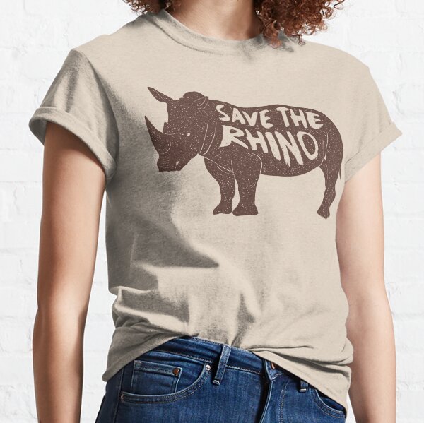 SAVE THE RHINO Classic T-Shirt