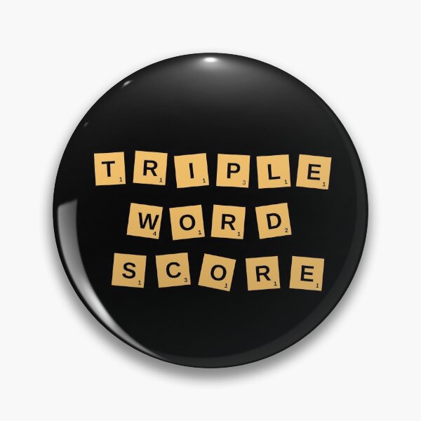 Item preview, Triple word score - Scrabble design designed and sold by VioletStudio.