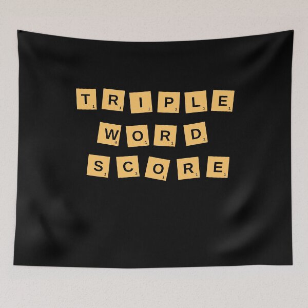 Item preview, Triple word score - Scrabble design designed and sold by VioletStudio.