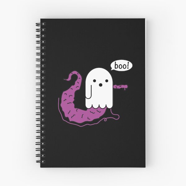 Item preview, Disapproving ghost worm on a string - cute halloween designed and sold by Craftaholic.