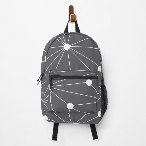 Item preview, Abstract geometric pattern - gray and white. designed and sold by K.S ART.
