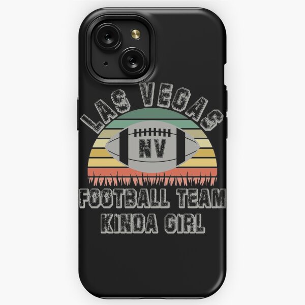 Skinit Clear Phone Case Compatible with iPhone XR - Officially Licensed NFL Las Vegas Raiders Large Logo Design