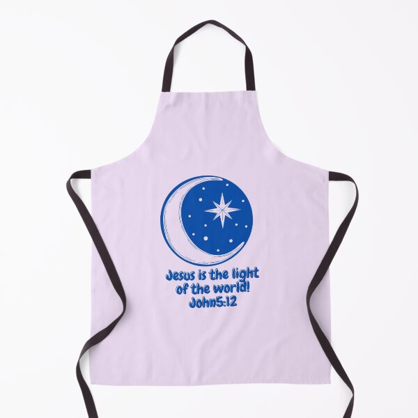 Item preview, Aesthetic Christian Bible Verse Jesus is the Light of the World John 5:12 designed and sold by The Lord's Love Line.
