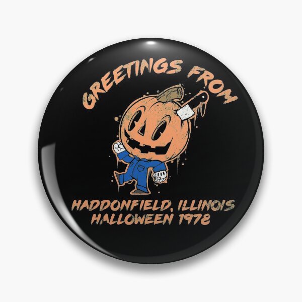 Item preview, Halloween 1978 Spooky Myers Horror Gift Pumpkin Haddonfield  designed and sold by swiftyspade.