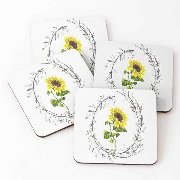 Item preview, Sunflower  bib flower , boho floral cute design inspired by nature designed and sold by Adri Barnard.