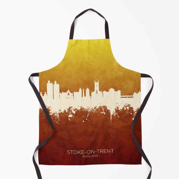 Item preview, Stoke-on-Trent England Skyline designed and sold by ArtPrints.