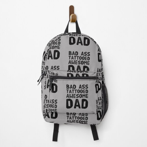 Item preview, Bad Ass Tattooed, Awesome Dad designed and sold by PetitePeche.
