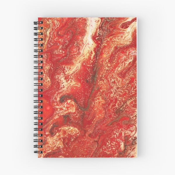 Item preview, Warm red year of the dragon paint pour design designed and sold by Bexter97.