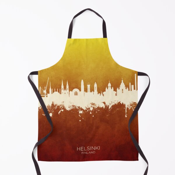 Item preview, Helsinki Finland Skyline designed and sold by ArtPrints.