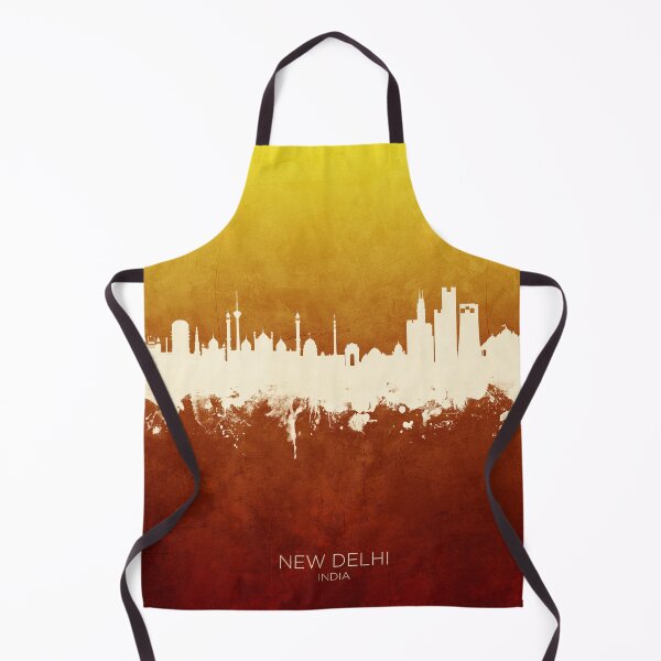 Item preview, New Delhi India Skyline designed and sold by ArtPrints.