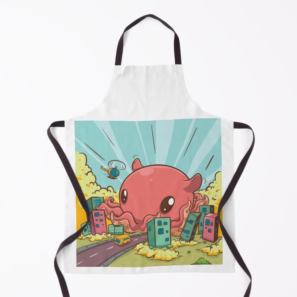 Item preview, Cute elephant octopus is coming to town designed and sold by MissCookieFairy.
