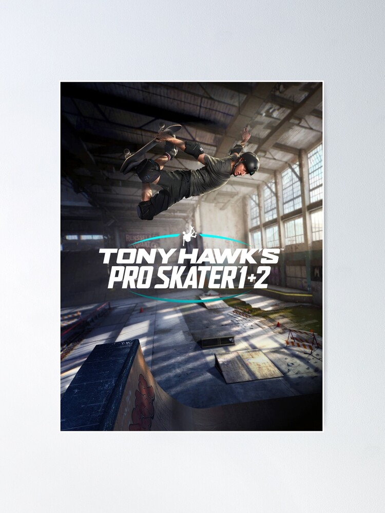 Tony Hawk's Pro Skater 1 + 2 Poster – My Hot Posters