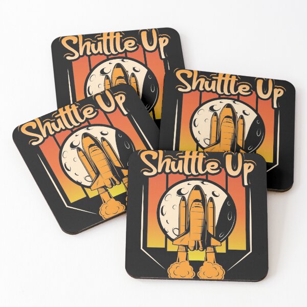 Item preview, Shuttle Up Space Rocketscience shirt design designed and sold by Grinover.