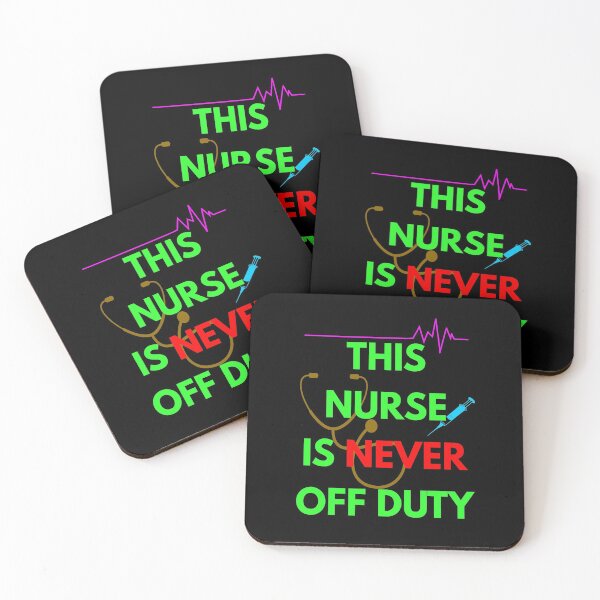 Item preview, This nurse is never off duty designed and sold by Ashish-Store.