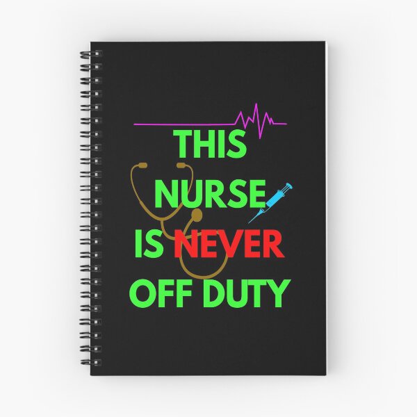 Item preview, This nurse is never off duty designed and sold by Ashish-Store.