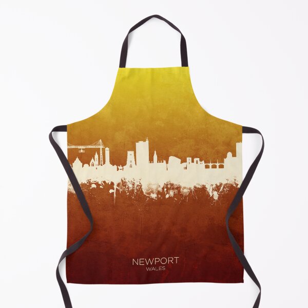 Item preview, Newport Wales Skyline designed and sold by ArtPrints.