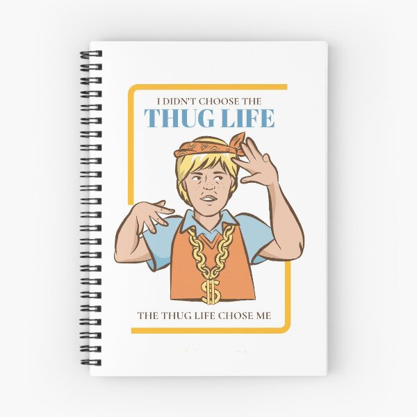Item preview, The Thug Life Chose Me | Mean Memes designed and sold by Zaralux.