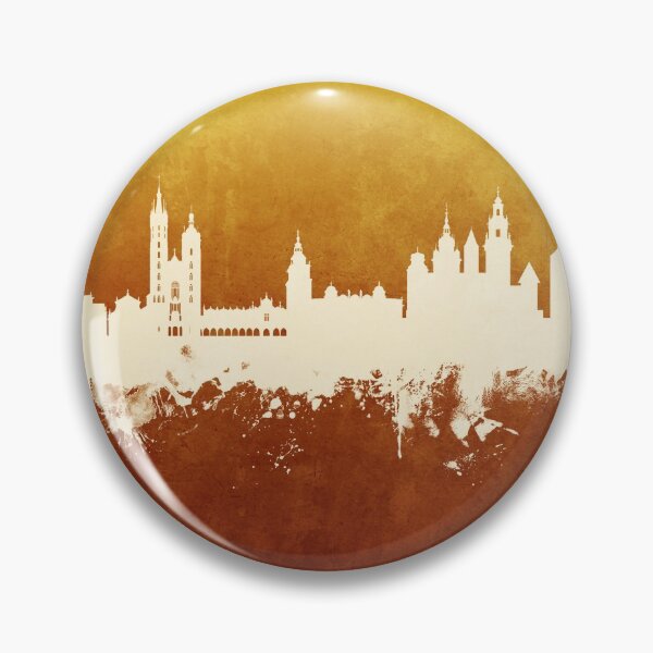 Item preview, Krakow Poland Skyline designed and sold by ArtPrints.