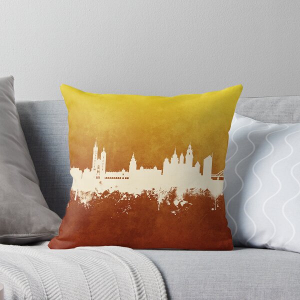 Item preview, Krakow Poland Skyline designed and sold by ArtPrints.