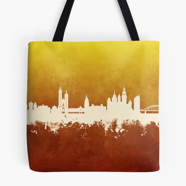 Item preview, Krakow Poland Skyline designed and sold by ArtPrints.