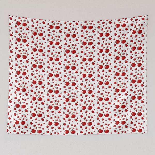 Item preview, Cherries on white designed and sold by tusklik.